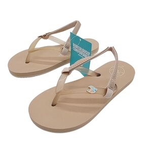 Reef Little Charming Oasis Sandals Toddler Girl Size 11‎ NEW